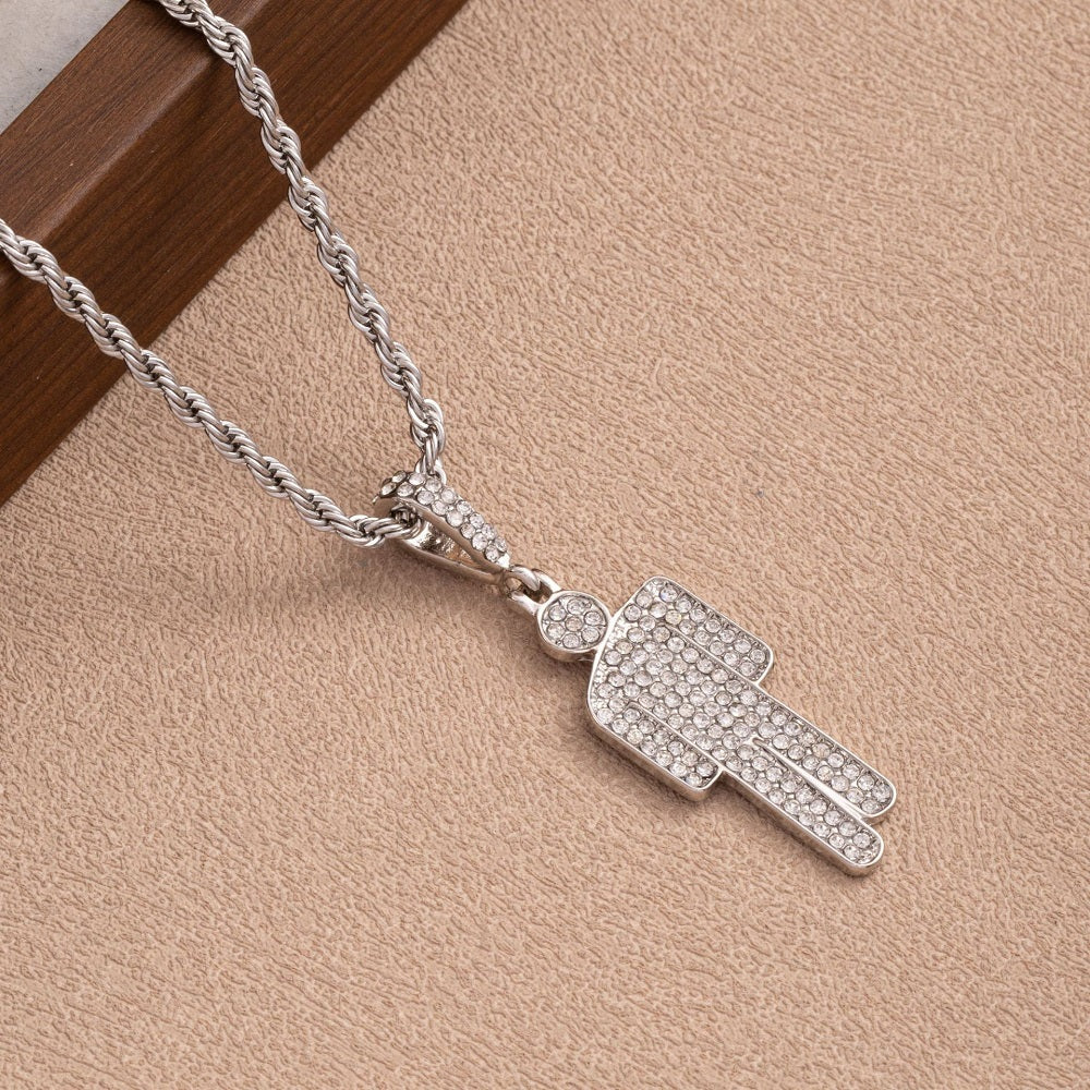 billie eilish silver necklace