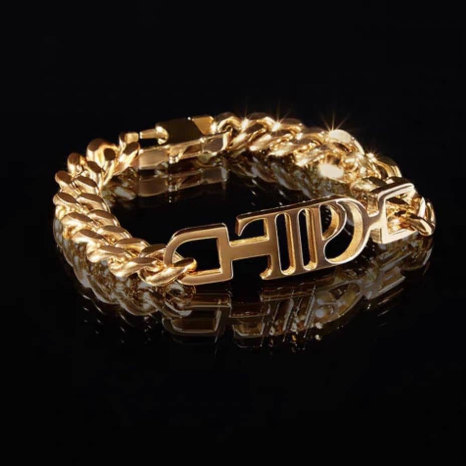 A set of 3, earrings, bracelet, ring