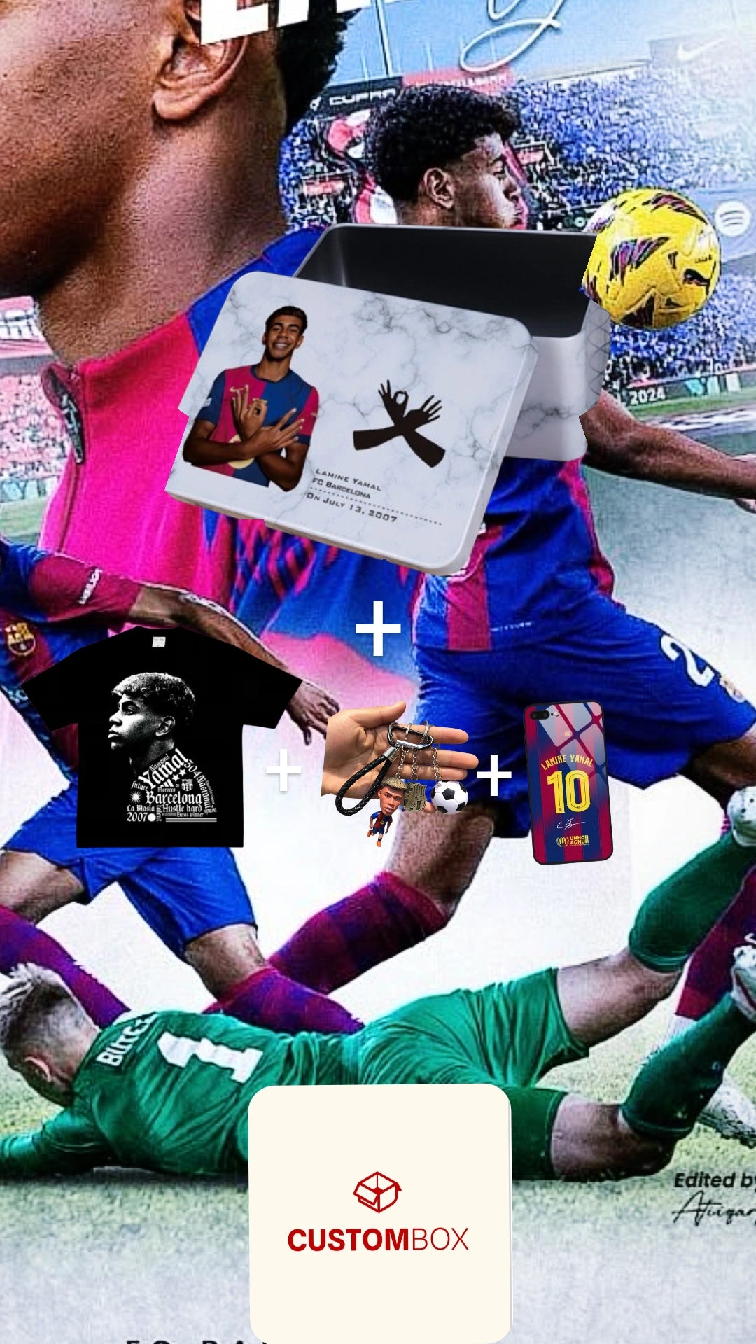 Lamine yamal Custom Box