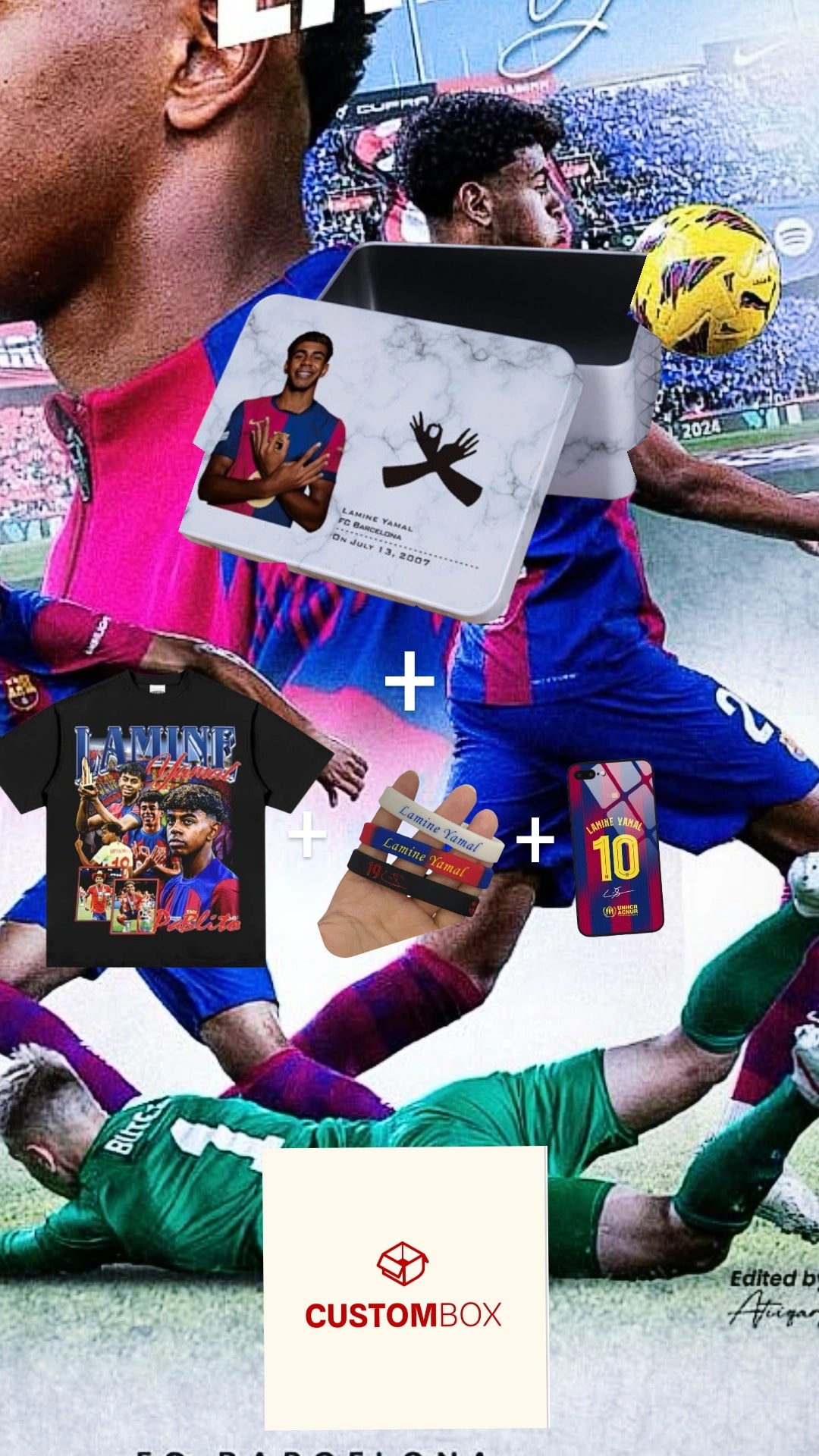 Lamine yamal Custom Box
