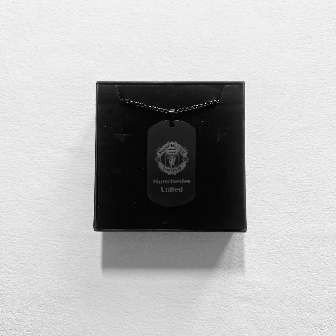 Man United Titanium Necklace