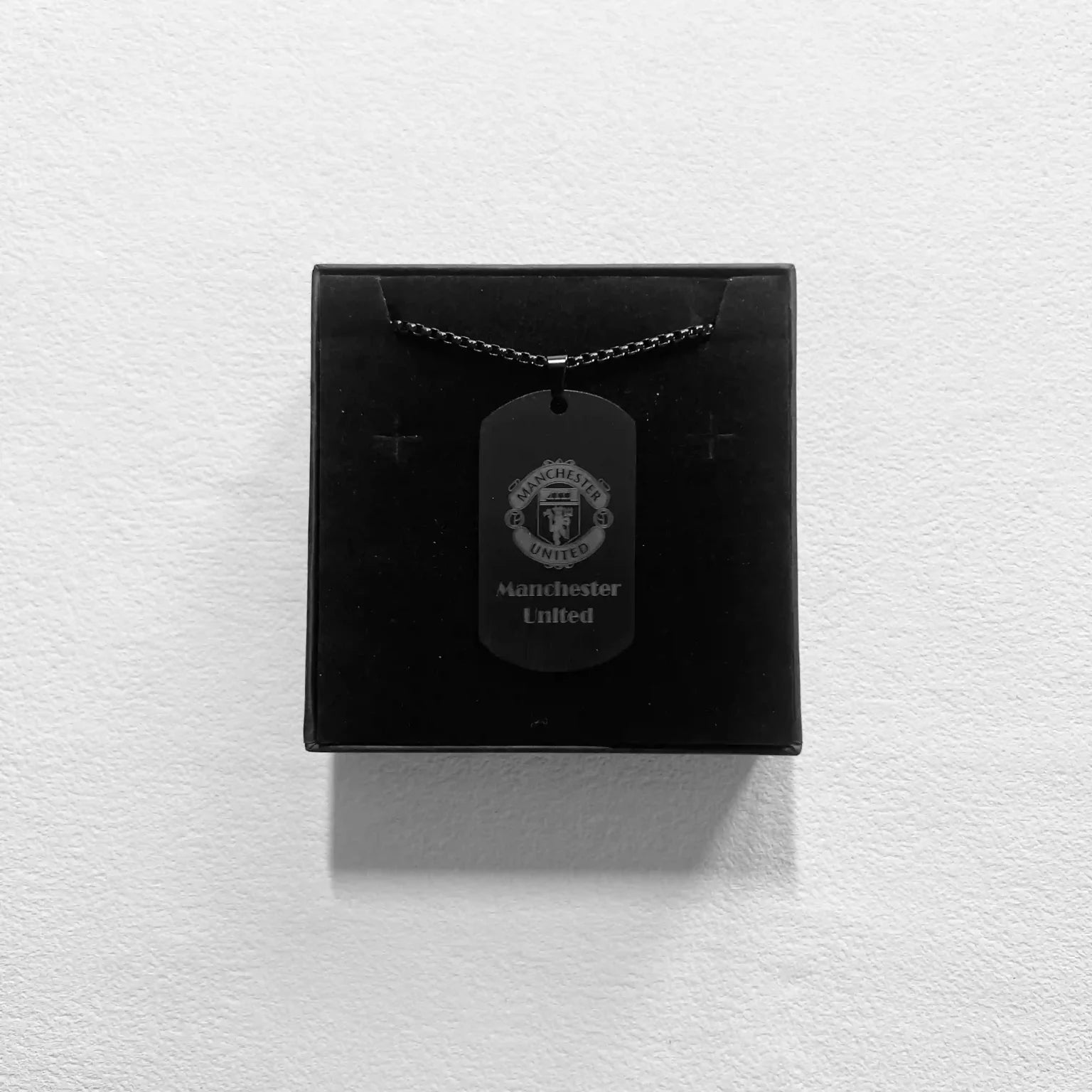 Man United Titanium Necklace