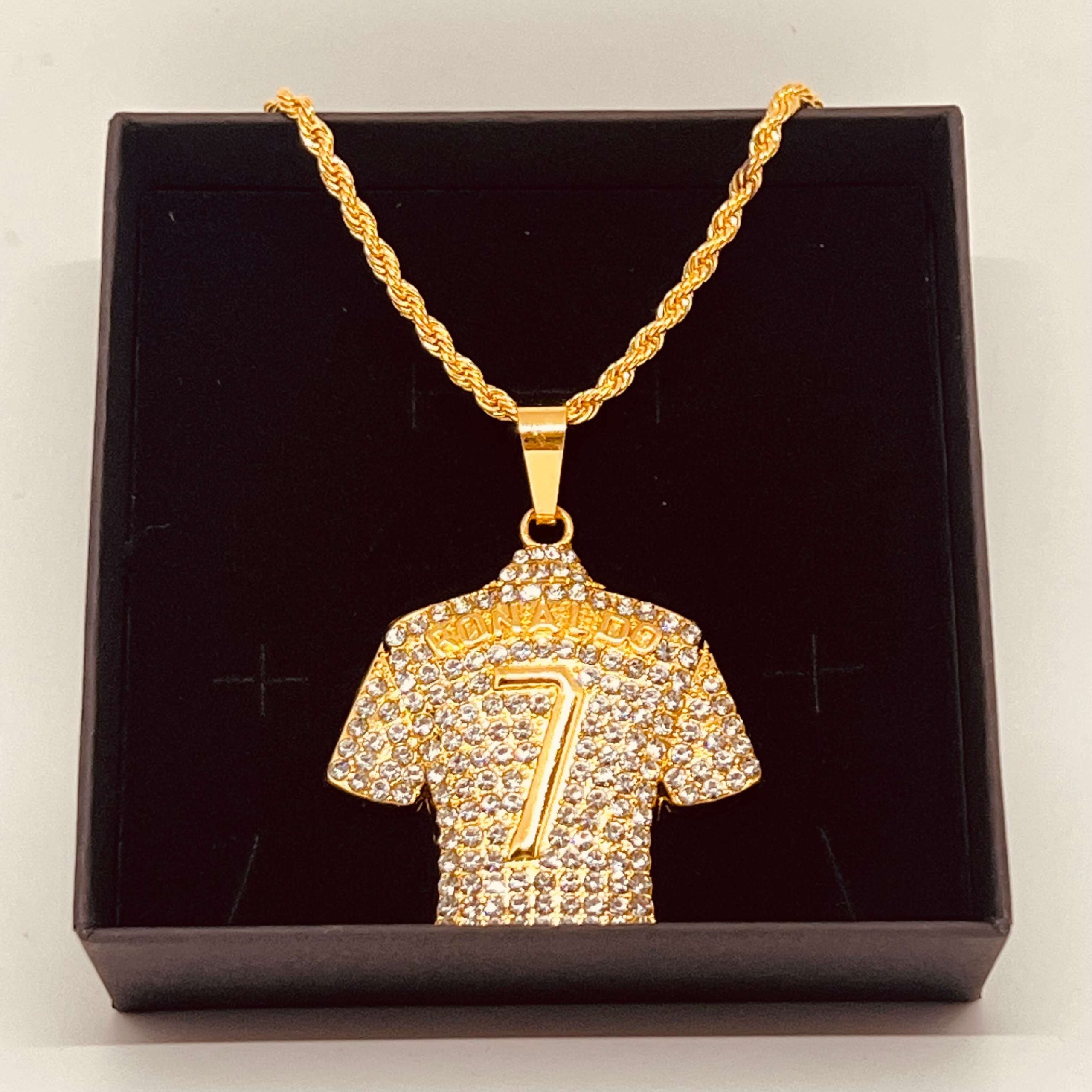 Ronaldo gold Necklace