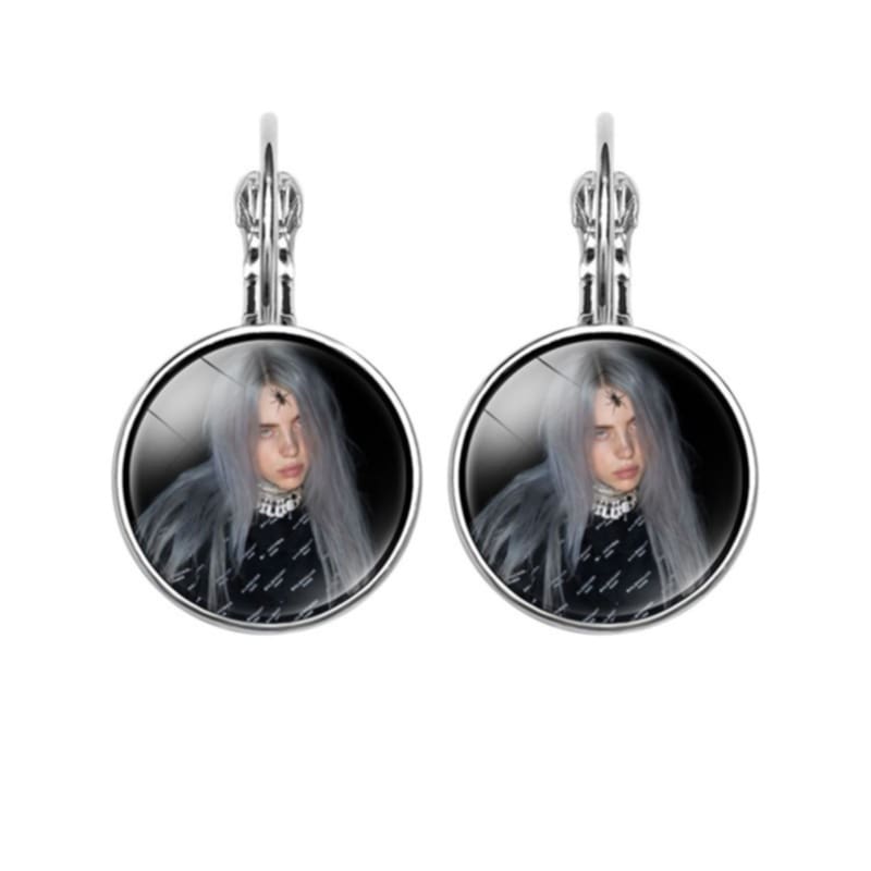 Billie Dark Gray Earrings