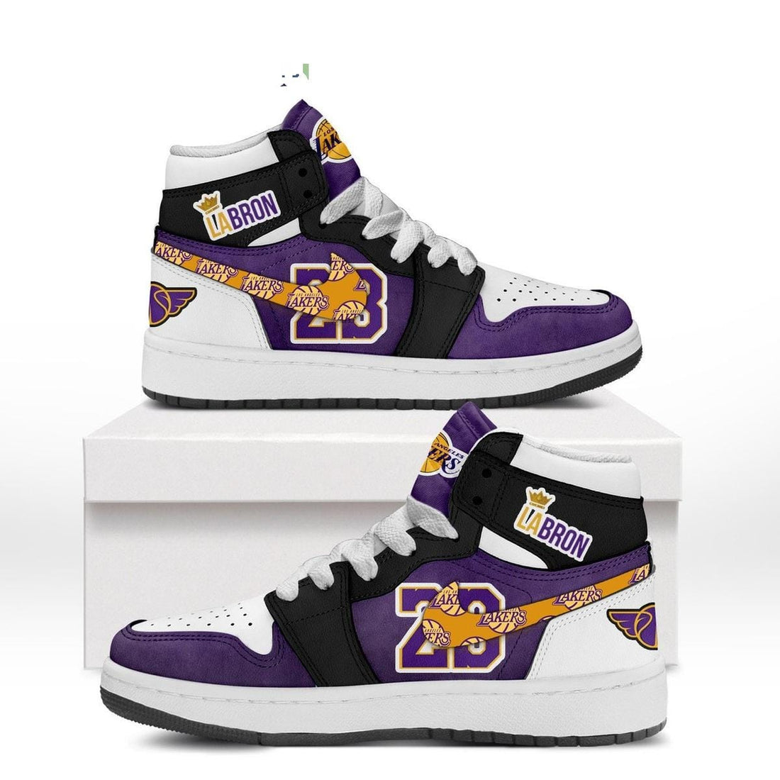 Los angeles Lakers I love Lebron James Air Jordan