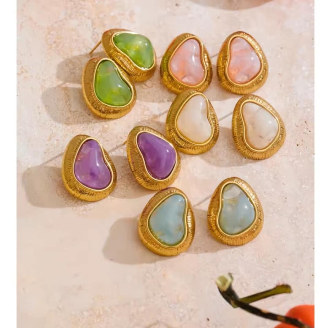a Set of 5 Earrings