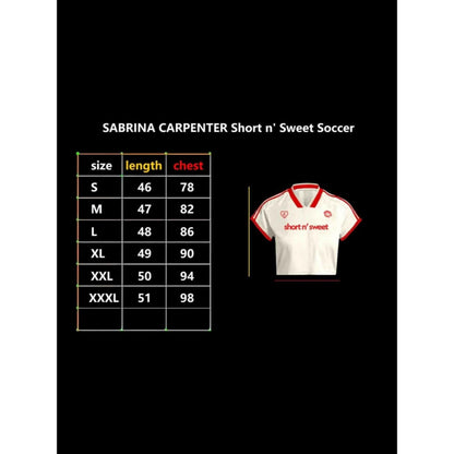 Sabrina Carpenter Soccer Shirt