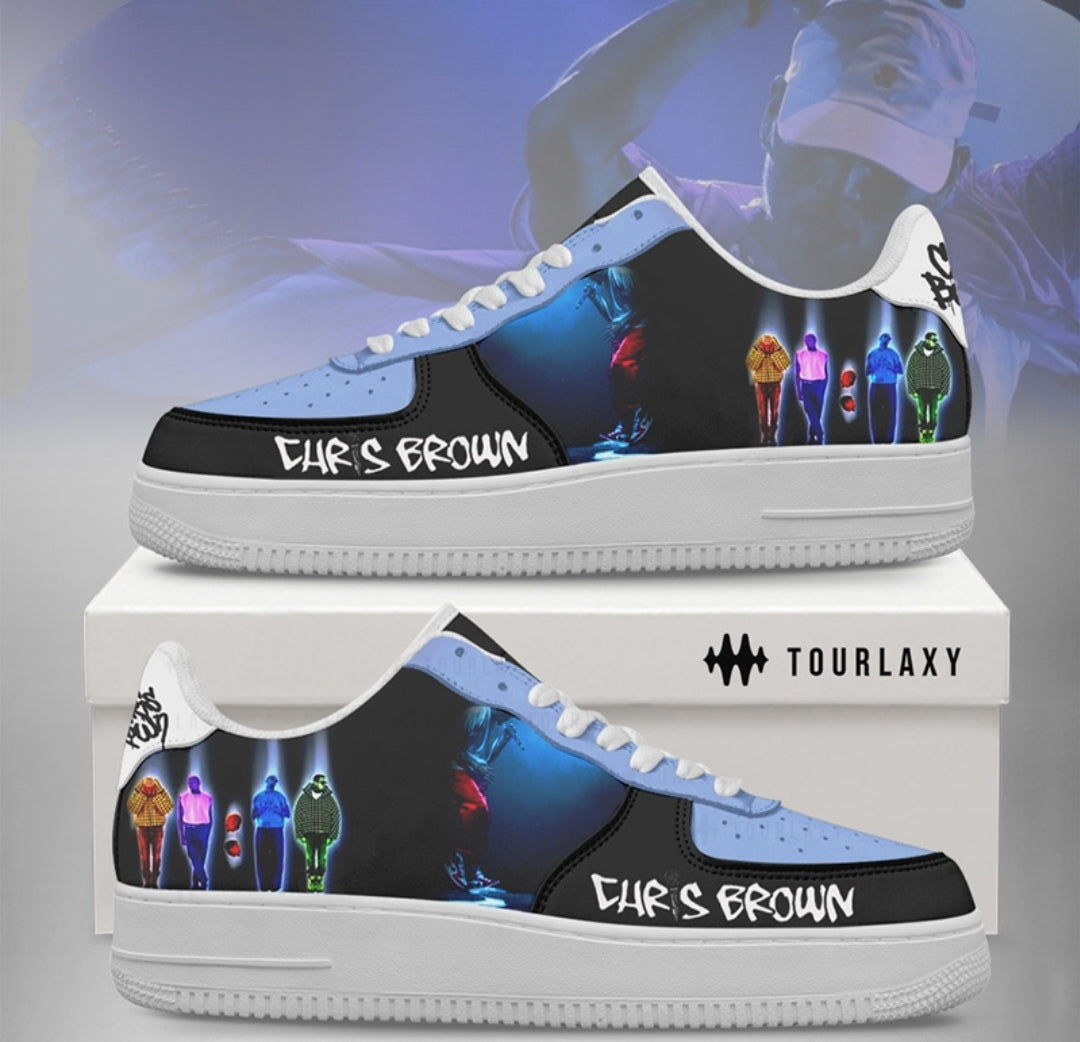 Chris brown Custom sneakers