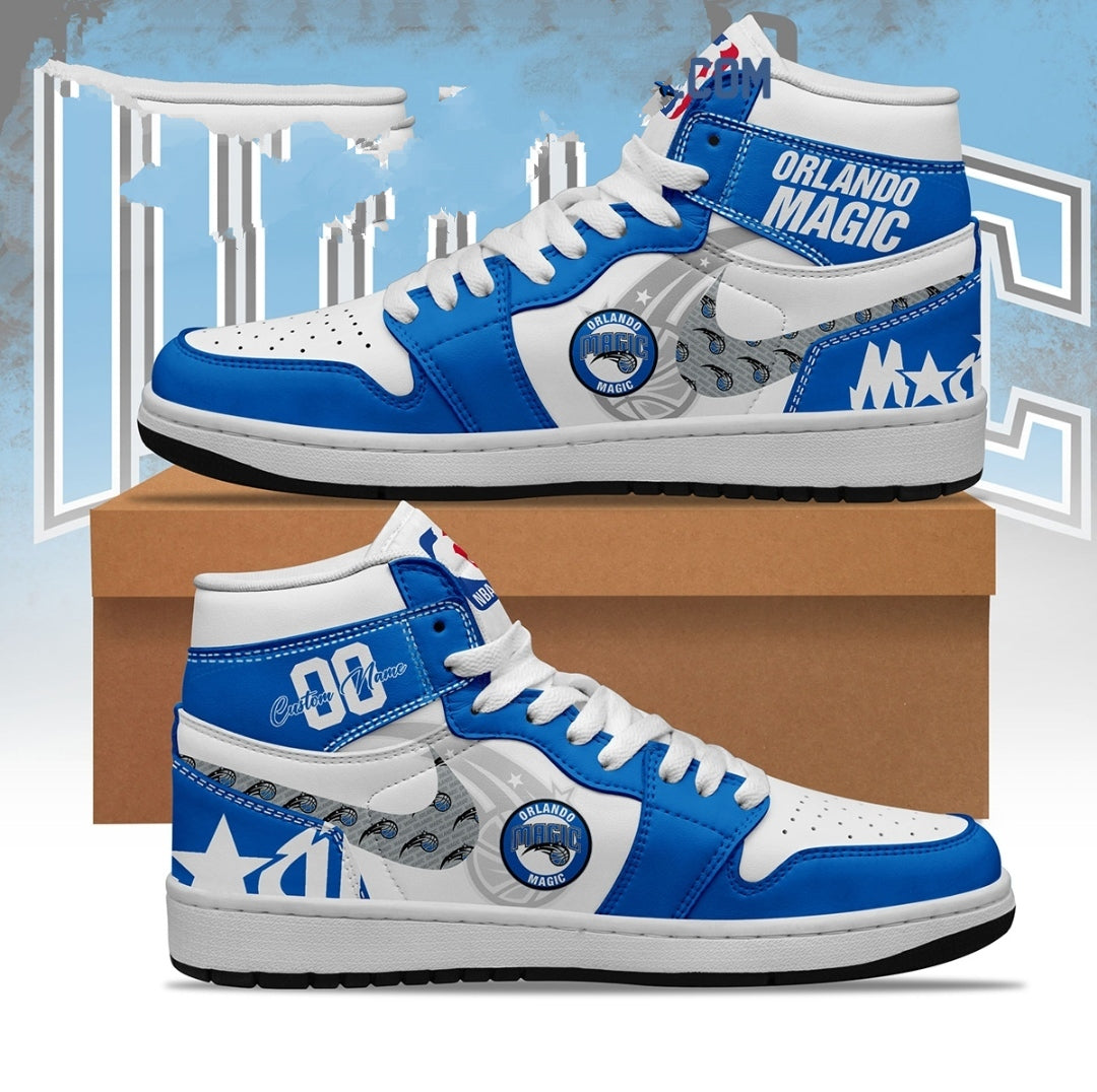 Orlando Magic NBA Personalized Air Jordan 1 Shoes