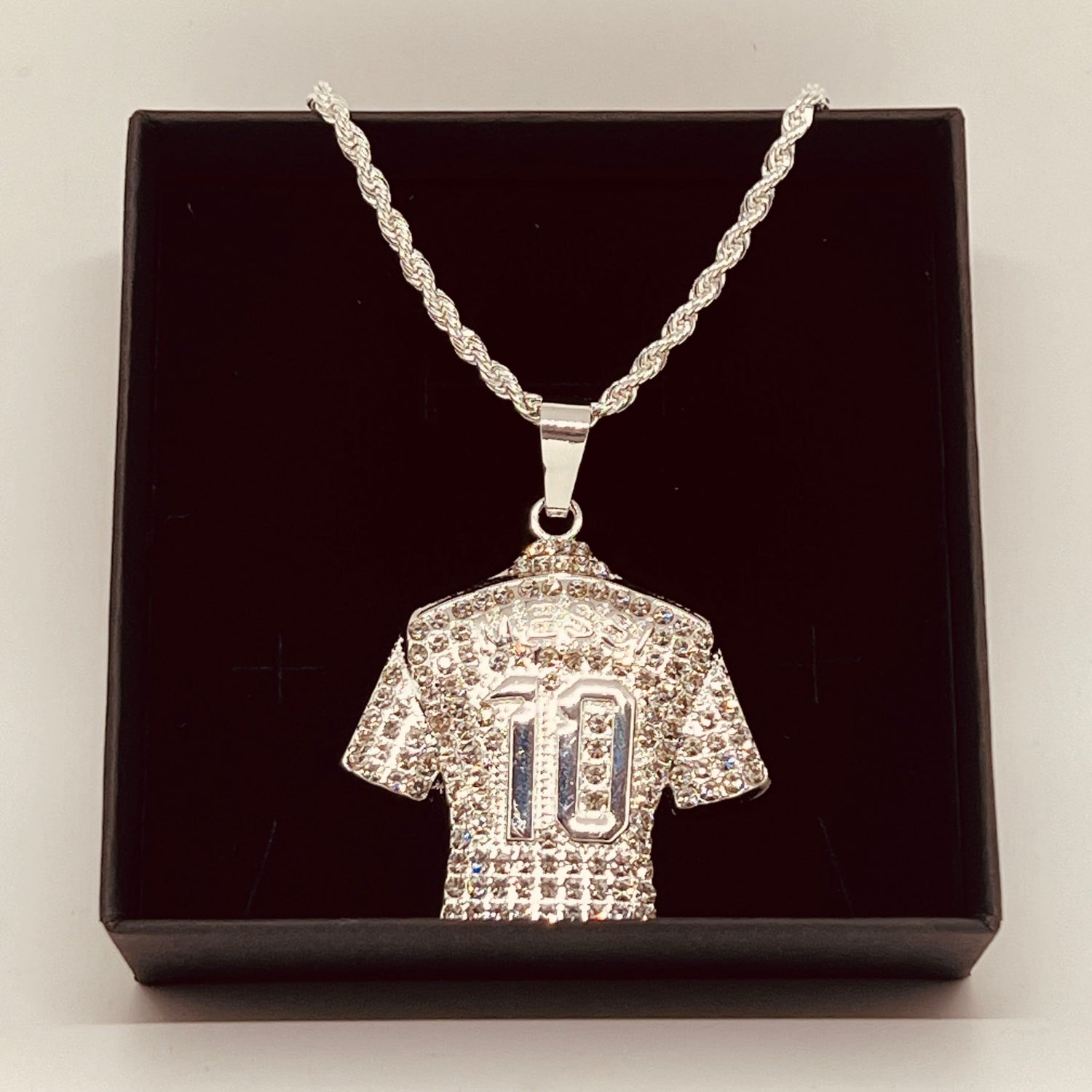 Messi Silver Necklace