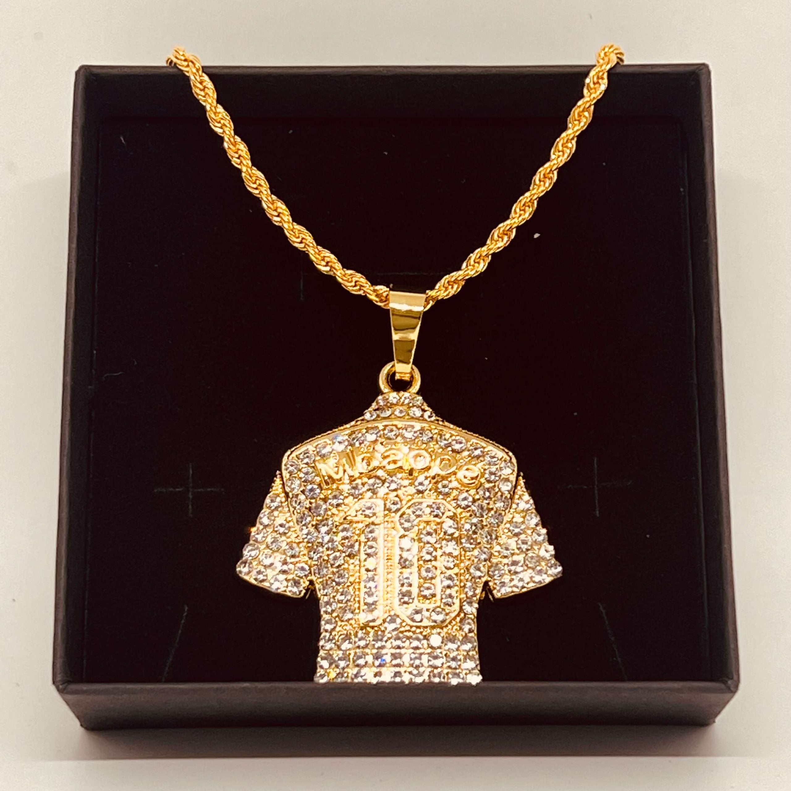 Mbappe Gold Necklace