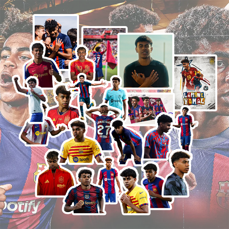 Lamine Yamal Stickers
