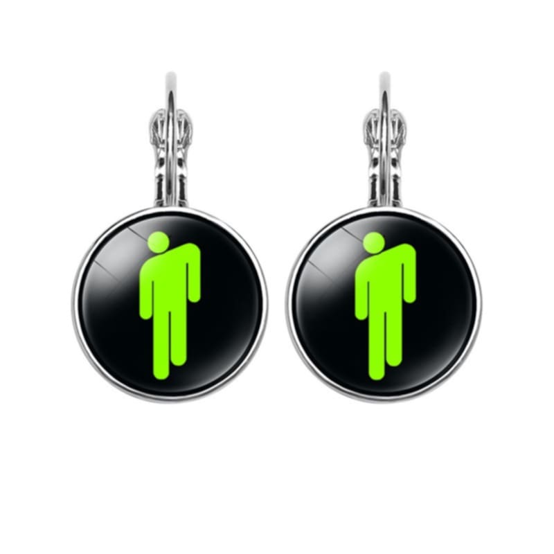 Billie light Green Earrings