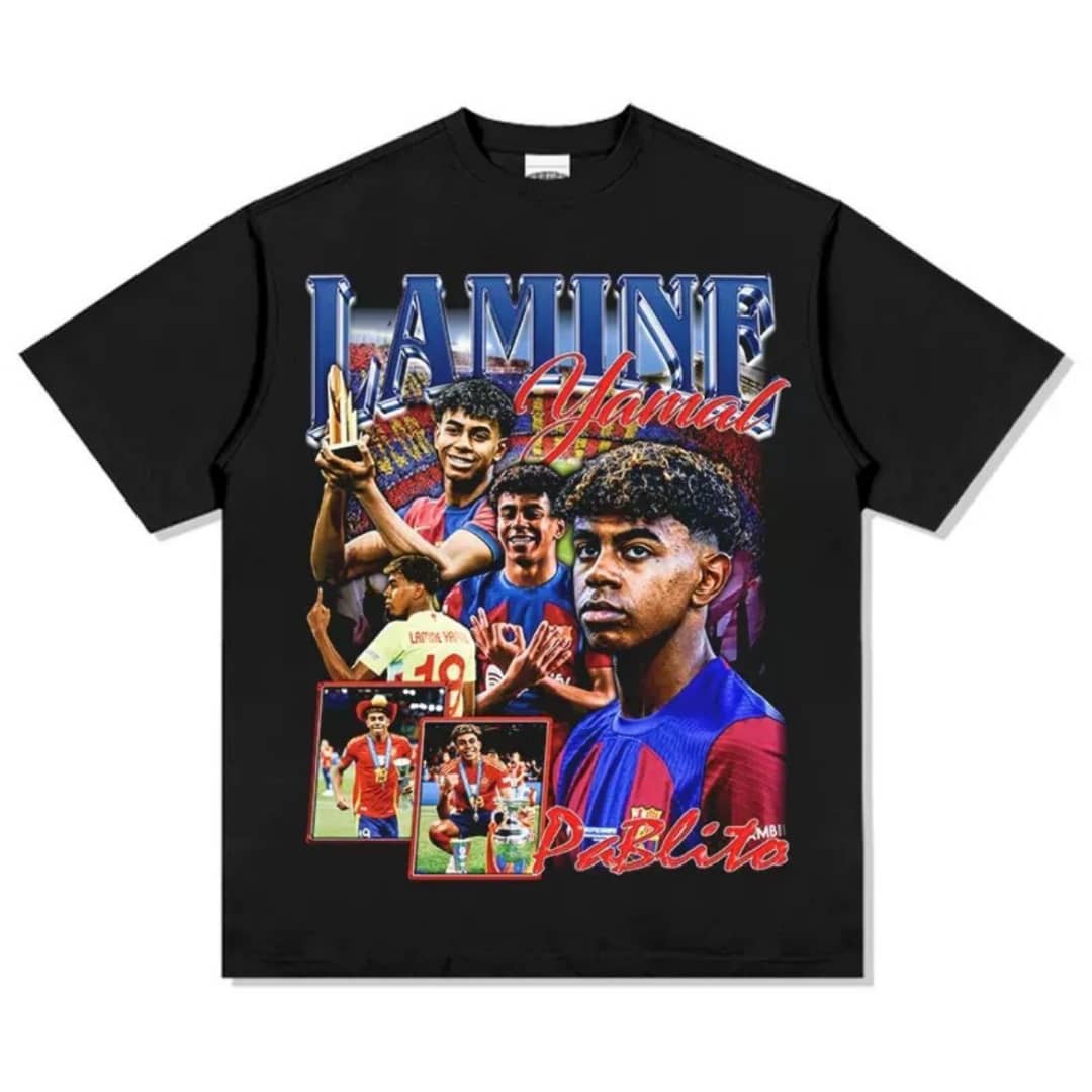 LAMINE YAMAL CUSTOM TSHIRT