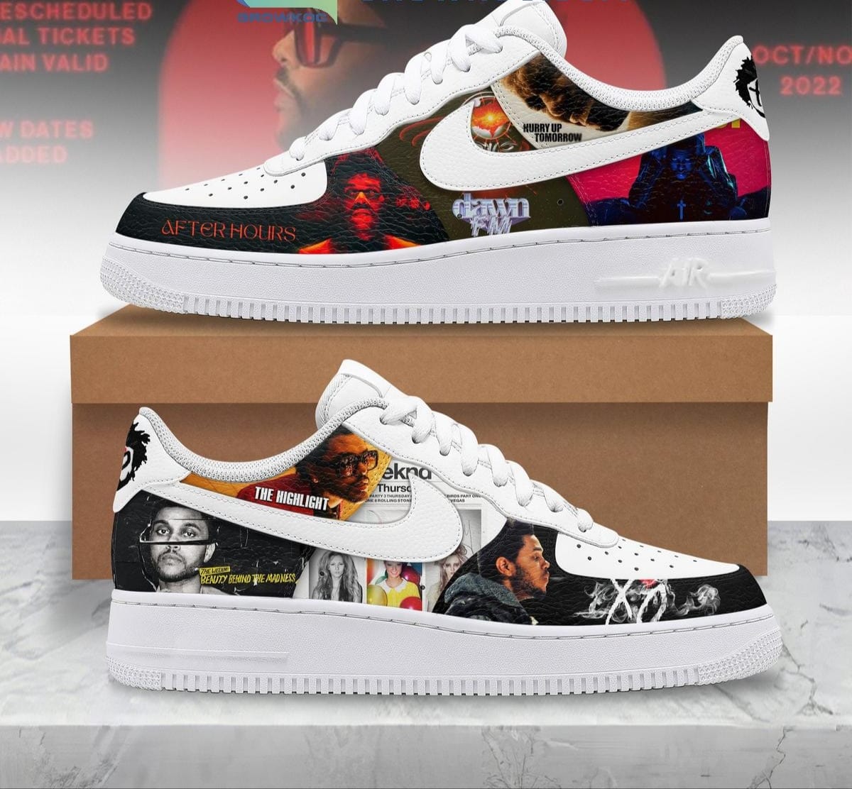 The Weeknd Limited Sneakers